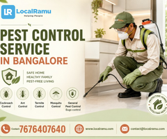 Get Rid of Pests with LocalRamu Pest Control Service in Bangalore