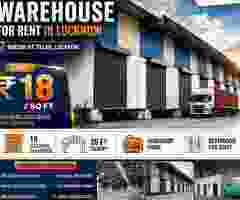 22000 Sq.Ft Warehouse For Rent In Lucknow | Ready-to-Move Warehouse on Sitapur Road @ ₹18/Sq.Ft