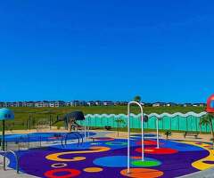 EPDM Flooring for Children's Playground and Sports Field