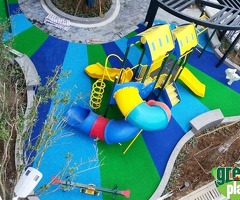 EPDM Flooring for Children's Playground and Sports Field - 4