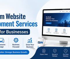 Custom Website Development Services in Delhi for Businesses