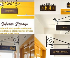 Campus Internal Signage - Chettinad Hari Shree Vidyalayam