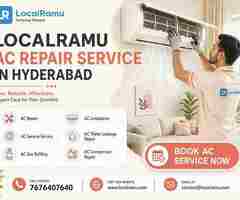 Stay Cool with LocalRamu AC Repair Service in Hyderabad