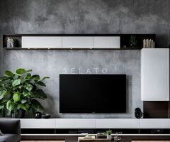 Premium Modular TV Unit Design in Delhi NCR | SELATO - 4