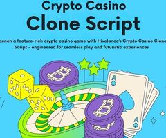 Take your Casino business to the next level with feature-rich Crypto Casino Clone Script