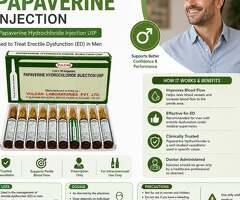 Papaverine  (Papaverine Hydrochloride) for ED Support | Online Generic Medicine