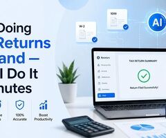 Stop Doing Tax Returns by Hand — Let AI Do It in Minutes