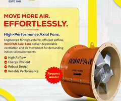 Industrial Axial Fans Manufacturers Engineered for Powerful Airflow