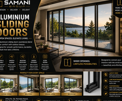 Modern Aluminium Sliding Doors India