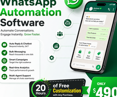 Zipprr WhatsApp Automation Software – Unified WhatsApp CRM for Business Owners at $490