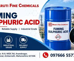 Fuming Sulphuric Acid for Industrial and Chemical Applications