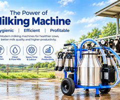 Chadha Sales Offers a Reliable Milking Machine for Cows