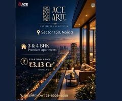 Ace Arte Sector 150 Noida| Luxury Interior Design & Architecture