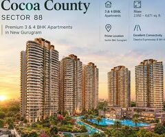 Cocoa County Sector 88 – 3 & 4 BHK Apartments in New Gurugram