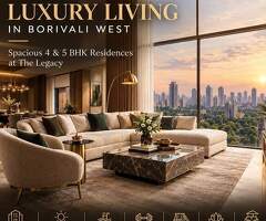 Luxury Projects in Borivali West – The Legacy by Shelaji Group