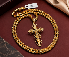 Buy 10K 14K Cuban Chain Rope Chain in Texas USA–My Elite Jeweler
