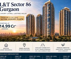 L&T Sector 86 Gurgaon – 3, 4 & 5 BHK Luxury Homes