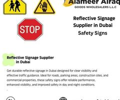 Reflective Signage Supplier in Dubai