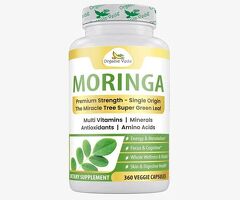 Grab Daily Green Nutrition with Moringa Capsules Today | Organic Veda