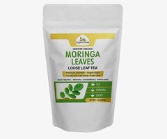 Sip, Relax & Save with Refreshing Moringa Loose Leaf Tea | Organic Veda