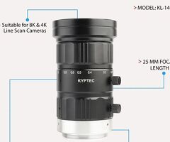 25 MM Line Scan Camera Lens for 4K / 8K Cameras, M42 Mount – Kyptec Automation®