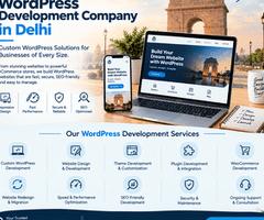 WordPress Development Company in Delhi | Custom WordPress Solutions