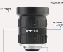 8.5 MM SWIR Camera Lens, 900–1700 nm, 2 MP, 2/3-Inch C-Mount