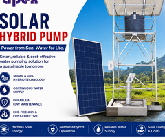 Hybrid Solar Pumps Manufacturers for Reliable Water Supply