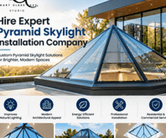 Pyramid Skylight Installation Company | Smart Glass Studio