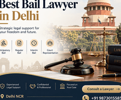 Best Bail Lawyer in Delhi | Anticipatory & Regular Bail Assistance