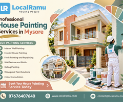 Modern House Painting Service in Mysore by LocalRamu