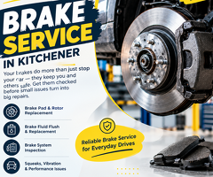 Brake Service in Kitchener, ON