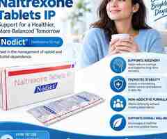 Nodict Tablet (Naltrexone) for Opioid & Alcohol Dependence | Online Generic Medicine