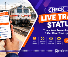 Check Live Train Status & Track Your Train Location