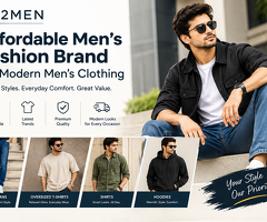 Affordable Men's Fashion Brand for Modern Men's Clothing