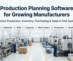 Production Planning Software for Growing Manufacturers