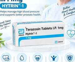 Hytrin Tablet — Supports Healthy Blood Pressure & Urine Flow | Online Generic Medicine