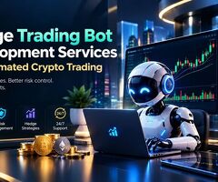 Hedge Trading Bot Development Services for Automated Crypto Trading