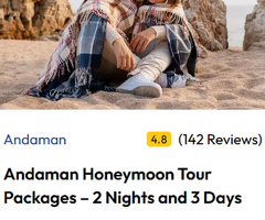 Andaman honeymoon tour packages: - Winter Season offer, 2026 - 3
