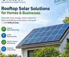OnRoof Solar: Smart Rooftop Solar Solutions