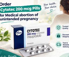 Order Cytotec 200 mcg Pills for Medical abortion of unintended pregnancy