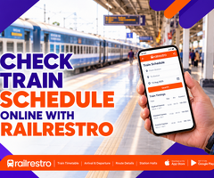 Check Train Schedule Online with RailRestro