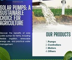 Solar Pumps: A Sustainable Choice for Agriculture