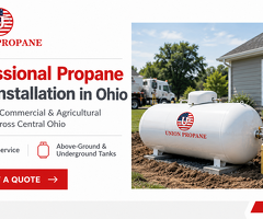 Power Your Property with Expert Propane Tank Installation in Ohio