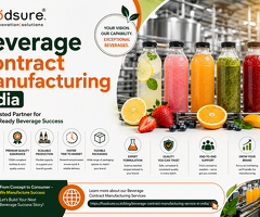 Beverage Contract Manufacturing India: Scale Your Drink Brand
