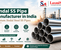 Leading Jindal SS Pipe Manufacturer in India | Reliable Jindal Steel SS Pipes