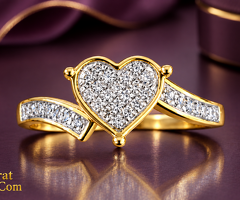 Shop 10K 14K Diamond Gold Ring for Women in Texas USA–10 Karat Gold