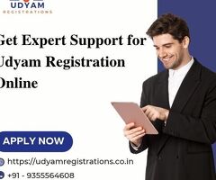 Get Expert Support for Udyam Registration Online