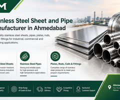 Top Stainless Steel Sheet & Pipe Manufacturer in Ahmedabad
