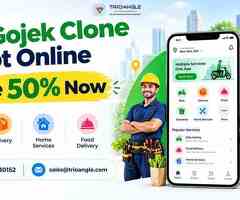 Buy Gojek Clone Script Online – Save 50% Today
